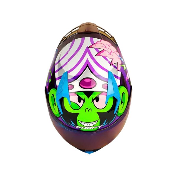 CASCO MOTO SHAFT 526SP EVO JOJO INTEGRAL - Imagen 5